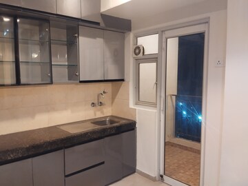 Kitchen in 3 BHK Apartment at Omaxe Waterscapes, Gomti Nagar – for Rent