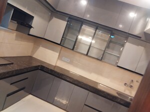 Kitchen in 3 BHK Apartment at Omaxe Waterscapes, Gomti Nagar – for Rent