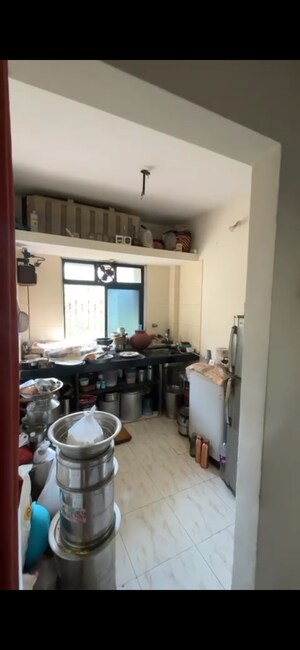 Kitchen in 1 BHK Apartment at New Om Complex CHSL, Mira Road – for Rent