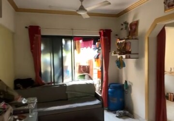 Living Room in 1 BHK Apartment at New Om Complex CHSL, Mira Road – for Rent