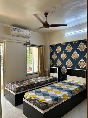 Bedroom in 2 BHK Apartment at Koregaon Park – for Rent