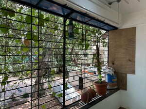 Balcony in 2 BHK Apartment at Koregaon Park – for Rent