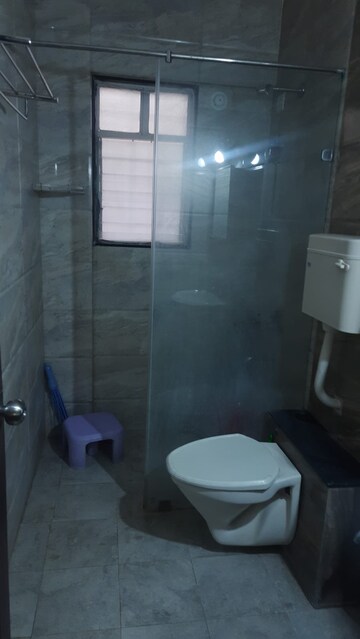 Bathroom in 2 BHK Apartment at GK Peace Valley, Pimple Saudagar – for Rent