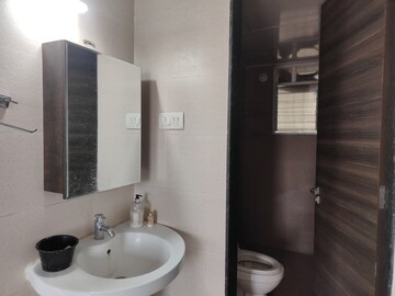 Bathroom in 2 BHK Apartment at GK Peace Valley, Pimple Saudagar – for Rent