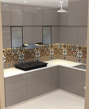 Kitchen in 4 BHK Builder Floor at Mehrauli – for Sale