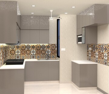 Kitchen in 4 BHK Builder Floor at Mehrauli – for Sale