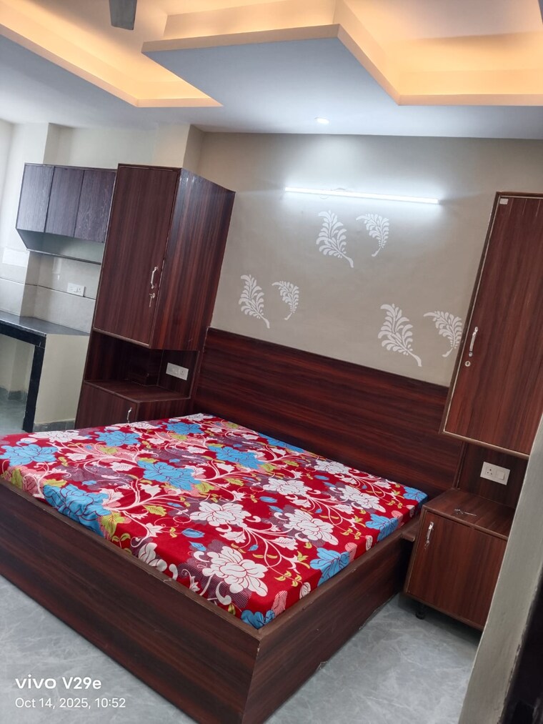 Bedroom, jmd-megapolis 1 RK 350 Sq.Ft. Builder Floor In Sector 48 Gurgaon 9347535