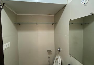Bathroom in 2 BHK Apartment at Chandak 34 Park Estate, Goregaon West – for Rent