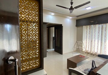 Living Room in 2 BHK Apartment at Chandak 34 Park Estate, Goregaon West – for Rent