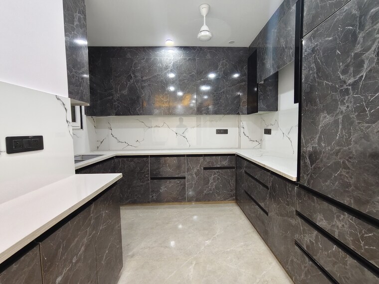 Kitchen, saket 3 Bedroom 2000 Sq.Ft. Builder Floor In Saket Delhi 9347556