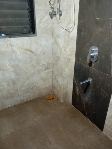 Bathroom in 1 BHK Apartment at Sai Prasad CHS, Andheri East – for Rent
