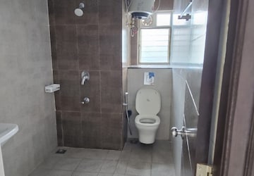 Bathroom in 4 BHK Apartment at SMR Vinay Iconia Hyderabad, Kondapur – for Rent