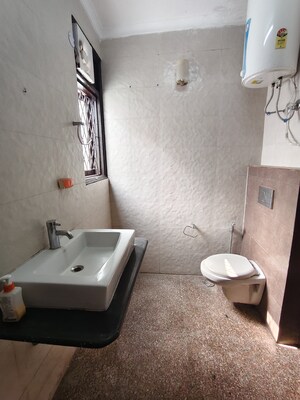 Bathroom in 3 BHK Builder Floor at Saket – for Rent