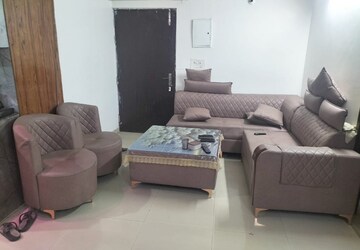 Living Room in 3 BHK Apartment at Uninav Heights Phase II, Raj Nagar Extension – for Sale