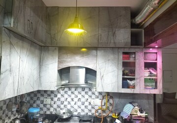 Kitchen in 3 BHK Apartment at Uninav Heights Phase II, Raj Nagar Extension – for Sale