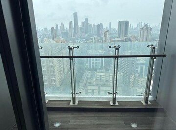 Building Lobby in 3 BHK Apartment at Lodha The World Towers World One Tier 2, Worli – for Rent