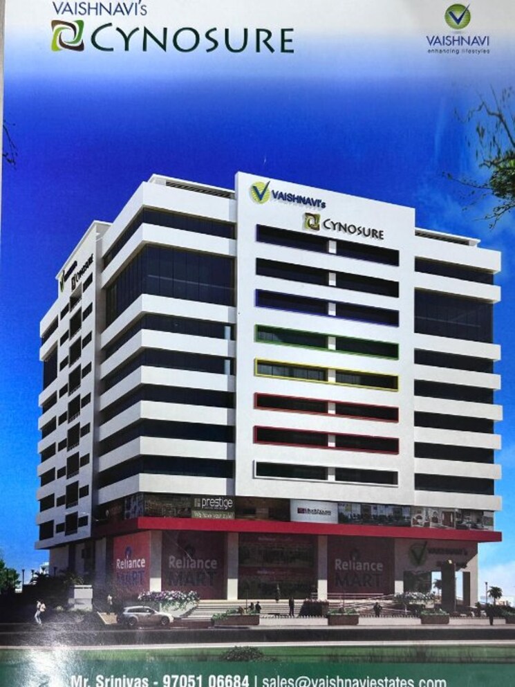 Exterior View, vaishnavi-cynosure Commercial Office Space 6291 Sq.Ft. In Gachibowli Hyderabad 9347603