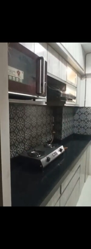 Kitchen in 1 BHK Apartment at Lodha Amara, Kolshet Road – for Rent