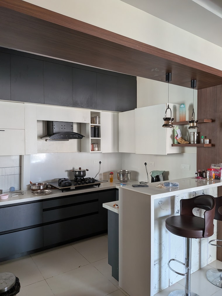 Kitchen, brigade-cornerstone-utopia 3 Bedroom 1656 Sq.Ft. Apartment In Varthur Bangalore 9347648