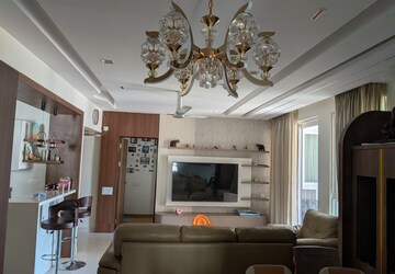 Living Room in 3 BHK Apartment at Brigade Cornerstone Utopia, Varthur – for Sale
