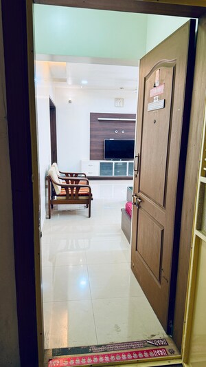 Bathroom in 2 BHK Apartment at Kapil Malhar Apartment, Baner – for Rent