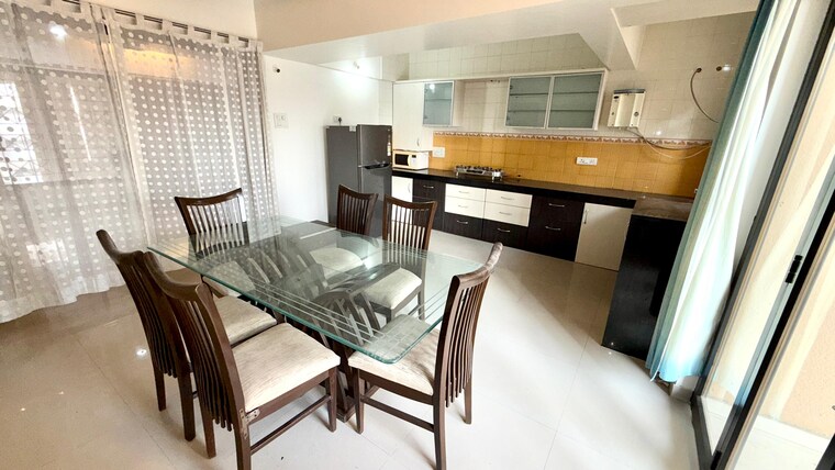 Kitchen, kapil-malhar-apartment 2 Bedroom 1300 Sq.Ft. Apartment In Baner Pune 9347739