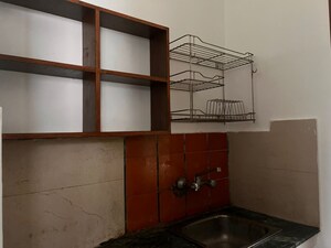 Kitchen in 1 RK Independent House at Sector 21 – for Rent