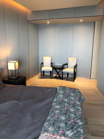 Bedroom in 3 BHK Apartment at Lodha World Crest, Worli – for Rent