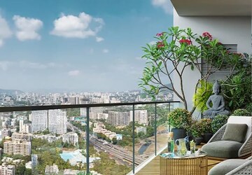 Balcony in 2 BHK Apartment at Venus Apartments Worli, Worli – for Rent