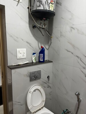 Bathroom in 2 BHK Apartment at Aura Homes, High Ground – for Rent
