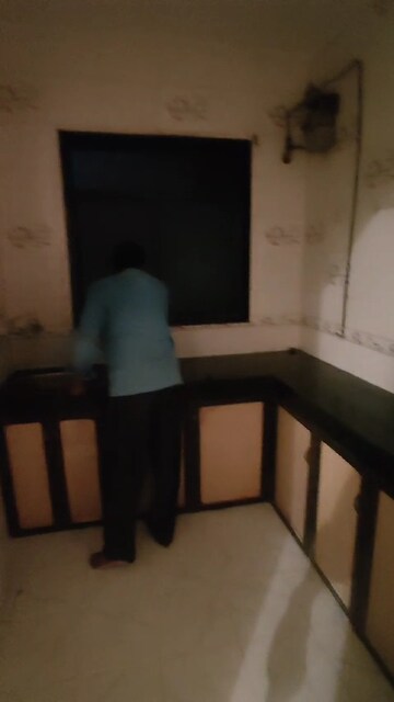 Kitchen in 1 BHK Apartment at Queens Park, Mira Road – for Sale