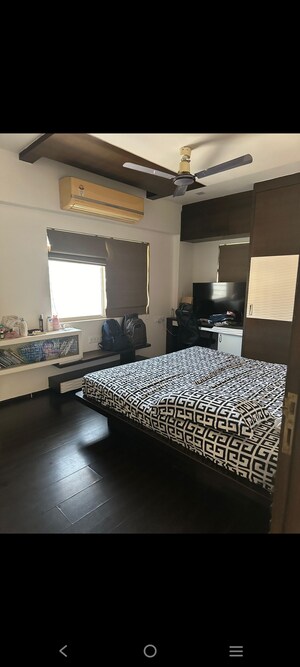 Bedroom in 3 BHK Apartment at Sthapatya Pratham Lakeview, Science City – for Rent