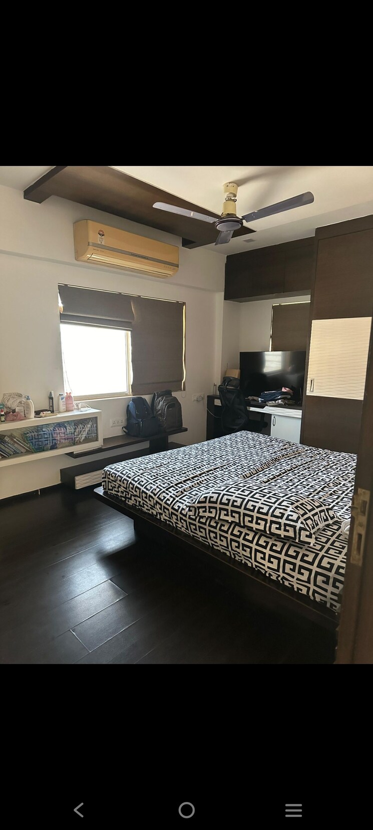 Bedroom, sthapatya-pratham-lakeview 3 Bedroom 959 Sq.Ft. Apartment In Science City Ahmedabad 9347775