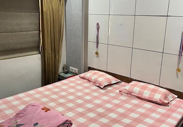 Bedroom in 3 BHK Apartment at Sthapatya Pratham Lakeview, Science City – for Rent