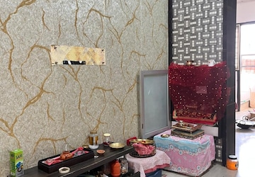 Living Room in 3 BHK Apartment at Sthapatya Pratham Lakeview, Science City – for Rent