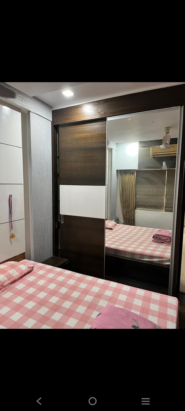 Bedroom, sthapatya-pratham-lakeview 3 Bedroom 959 Sq.Ft. Apartment In Science City Ahmedabad 9347775