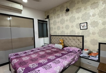 Bedroom in 3 BHK Apartment at Cosmos Jewels, Ghodbunder Road – for Rent
