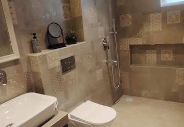 Bathroom in 4 BHK Apartment at Skyline Elevate, Ramgarh Bhudda – for Sale