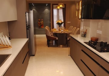 Kitchen in 4 BHK Apartment at Skyline Elevate, Ramgarh Bhudda – for Sale