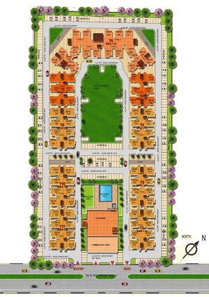 Master Plan in 2 BHK Apartment at BBD Green City, Gomti Nagar – for Sale
