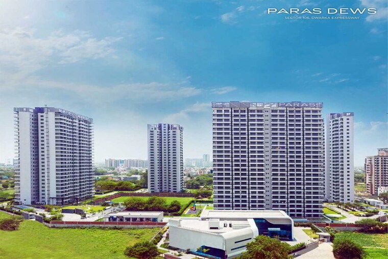 Exterior View, paras-dews 3 Bedroom 1665 Sq.Ft. Apartment In Sector 106 Gurgaon 9347826