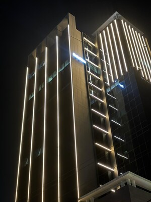 Staircase in  Office Space at Purvanchal Capital Tower, Vibhuti Khand – for Rent