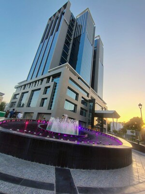  Office Space – Exterior View View at Purvanchal Capital Tower, Vibhuti Khand - for Rent