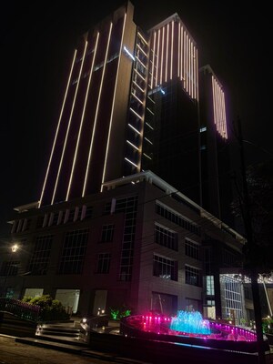  Office Space – Exterior View View at Purvanchal Capital Tower, Vibhuti Khand - for Rent