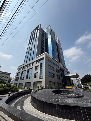  Office Space – Exterior View View at Purvanchal Capital Tower, Vibhuti Khand - for Rent