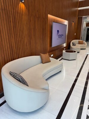 Team Area in  Office Space at Purvanchal Capital Tower, Vibhuti Khand – for Rent