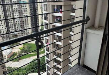 Balcony in 3 BHK Apartment at Runwal Eirene, Balkum Pada – for Sale