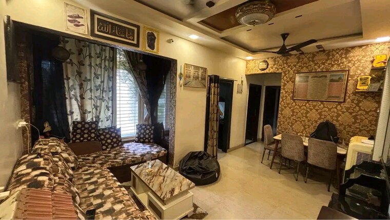 Living Room, swaran-hans-tower 2 Bedroom 950 Sq.Ft. Apartment In Morya Nagar Palghar 9347854