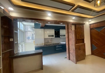 Kitchen in 2 BHK Apartment at Mittal Rajnagar Residency, Raj Nagar Extension – for Rent