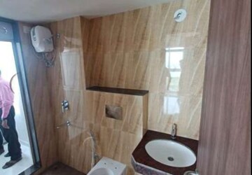 Bathroom in 1 BHK Apartment at Lodha Amara, Kolshet Road – for Rent